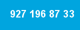 927 196 87 33